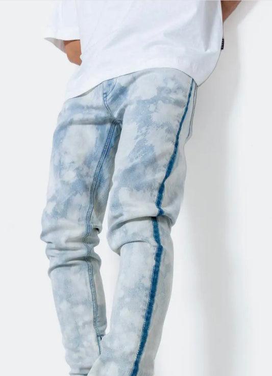 Cloud Washed Denim Jeans