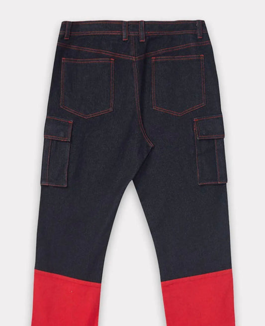 Cargo Denim Black/Red